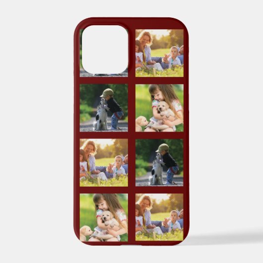 フォトコラージュのパーソナライズiPhoneケース – Mate iPhoneケース (裏面)