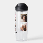 フォトコラージュのフレンド名 ウォーターボトル (背面)