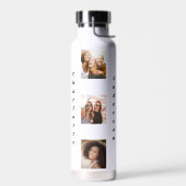 フォトコラージュのフレンド名 ウォーターボトル (左面)