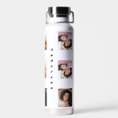 フォトコラージュのフレンド名 ウォーターボトル (背面)