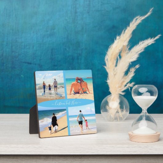 フォトコラージュのプラークとカスタム文字 フォトプラーク (インサイチュ)