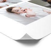 フォトコラージュのポスター – Bear 3 Blue Balloons ポスター (角)