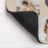 フォトコラージュのマウスパッドとカスタムMomのメッセージ マウスパッド (コーナー)