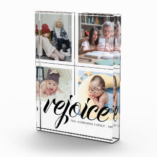 フォトコラージュのミニマリスト – レジョイス白黒 フォトブロック