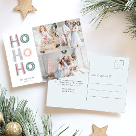 フォトコラージュの休日はがき ポストカード