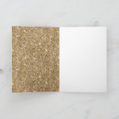 フォトコラージュの花と鳥の個人用設定 サンキューカード (内部)