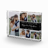 フォトコラージュの記念結婚品を楽しく フォトブロック (右)