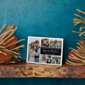 フォトコラージュの記念結婚品を楽しく フォトプラーク (側面)