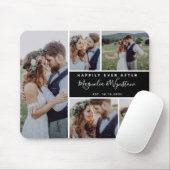 フォトコラージュの記念結婚品を楽しく マウスパッド (マウス)