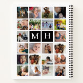 フォトコラージュの追加 ノートブック (裏面)