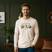 フォトコラージュはっきりしたパパレター父の日の贈り物 トライブレンドＴシャツ