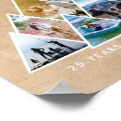 フォトコラージュアドベンチャー 25周年 カップル ポスター (角)