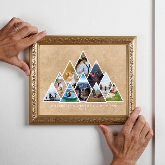 フォトコラージュアドベンチャー 25周年 カップル ポスター