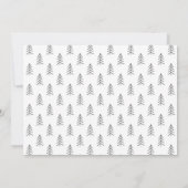 フォトコラージュエレガントクリスマスホリデーカード 招待状 (裏面)