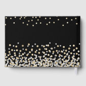 フォトコラージュエレガントシルバー金ゴールド100誕生日 ゲストブック (裏面)