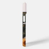 フォトコラージュエレガントモノグラム赤面ピンク Case-Mate iPhoneケース (裏面 / 右)