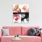 フォトコラージュカスタムのカスタマイズ可能 キャンバスプリント (インサイチュ (リビング))