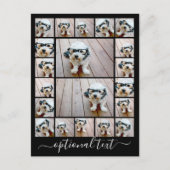 フォトコラージュカスタムの作成 – 20枚の写真 ポストカード (正面)