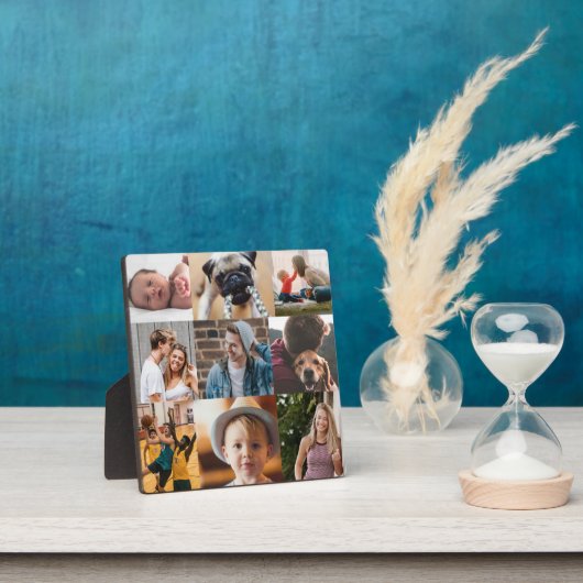 フォトコラージュカスタムの家族の写真 フォトプラーク (インサイチュ)