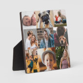 フォトコラージュカスタムの家族の写真 フォトプラーク (正面)