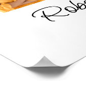 フォトコラージュカスタムの葬儀ウェルカム ポスター (角)