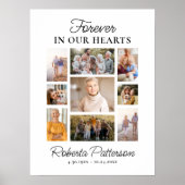 フォトコラージュカスタムの葬儀ウェルカム ポスター (正面)
