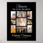 フォトコラージュカスタムの葬儀ウェルカム ポスター (正面)