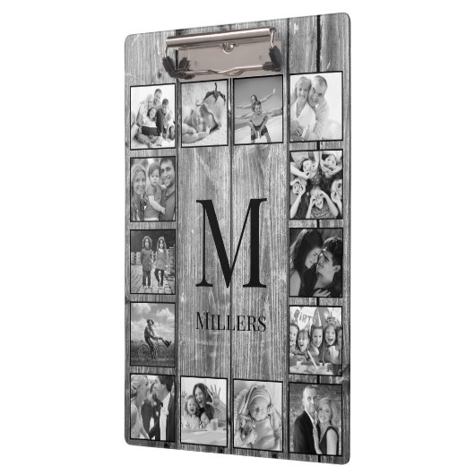 フォトコラージュカスタムファームハウスの素朴作成 クリップボード (左)