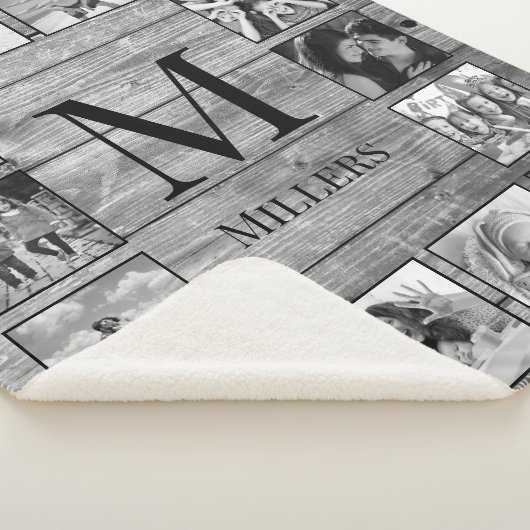 フォトコラージュカスタムファームハウスの素朴作成 シェルパブランケット (3/4)