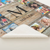 フォトコラージュカスタムファームハウスの素朴作成 シェルパブランケット (3/4)