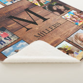 フォトコラージュカスタムファームハウスの素朴作成 シェルパブランケット (3/4)