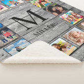 フォトコラージュカスタムファームハウスの素朴作成 シェルパブランケット (3/4)