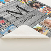 フォトコラージュカスタムファームハウスの素朴作成 シェルパブランケット (3/4)