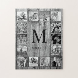 フォトコラージュカスタムファームハウスの素朴作成 ジグソーパズル