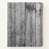 フォトコラージュカスタムファームハウスの素朴作成 ノートブック (裏面)