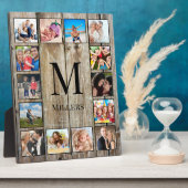 フォトコラージュカスタムファームハウスの素朴作成 フォトプラーク (側面)