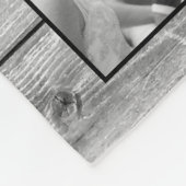 フォトコラージュカスタムファームハウスの素朴作成 フリースブランケット (角)