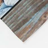 フォトコラージュカスタムファームハウスの素朴作成 フリースブランケット (角)