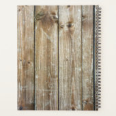 フォトコラージュカスタムファームハウスの素朴作成 プランナー手帳 (裏面)