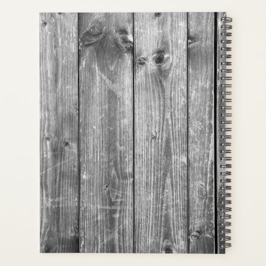 フォトコラージュカスタムファームハウスの素朴作成 プランナー手帳 (裏面)