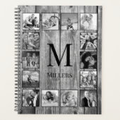 フォトコラージュカスタムファームハウスの素朴作成 プランナー手帳 (正面)