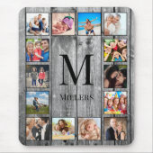 フォトコラージュカスタムファームハウスの素朴作成 マウスパッド (正面)