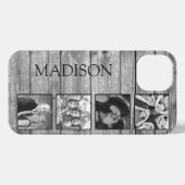 フォトコラージュカスタムファームハウスの素朴作成 iPhoneケース (裏面横)