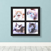 フォトコラージュキャンバスプリント キャンバスプリント (インサイチュ (ウッドフロア))