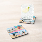 フォトコラージュコースターとカスタム文字 コースター (右側)