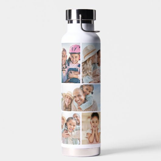 フォトコラージュシンプルのエレガント写真 ウォーターボトル (左面)