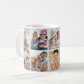 フォトコラージュシンプルのエレガント写真 コーヒーマグカップ (正面左)