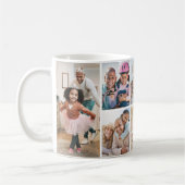 フォトコラージュシンプルのエレガント写真 コーヒーマグカップ (左)