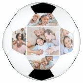 フォトコラージュシンプルのエレガント写真 サッカーボール (正面)