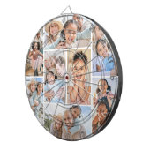 フォトコラージュシンプルのエレガント写真 ダーツボード (正面右)